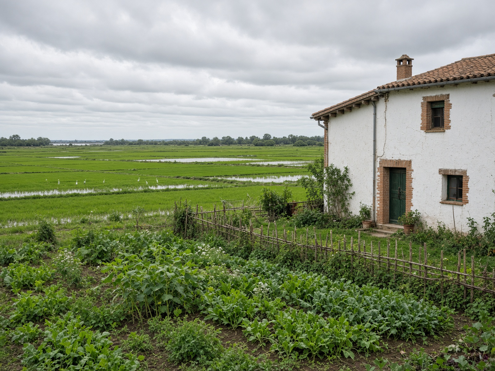 Arrozales del Delta del Ebro